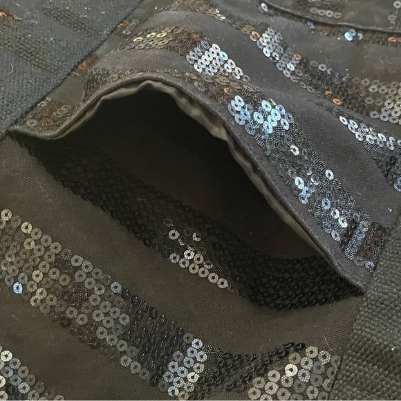 Mossimo large black sequin duffel bag - Picture 5 of 6